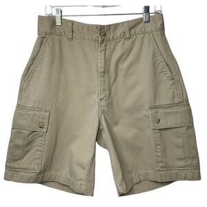 Polo Ralph Lauren Cargo Utility Pocket Straight Shorts Mens Size 31 Khaki Beige